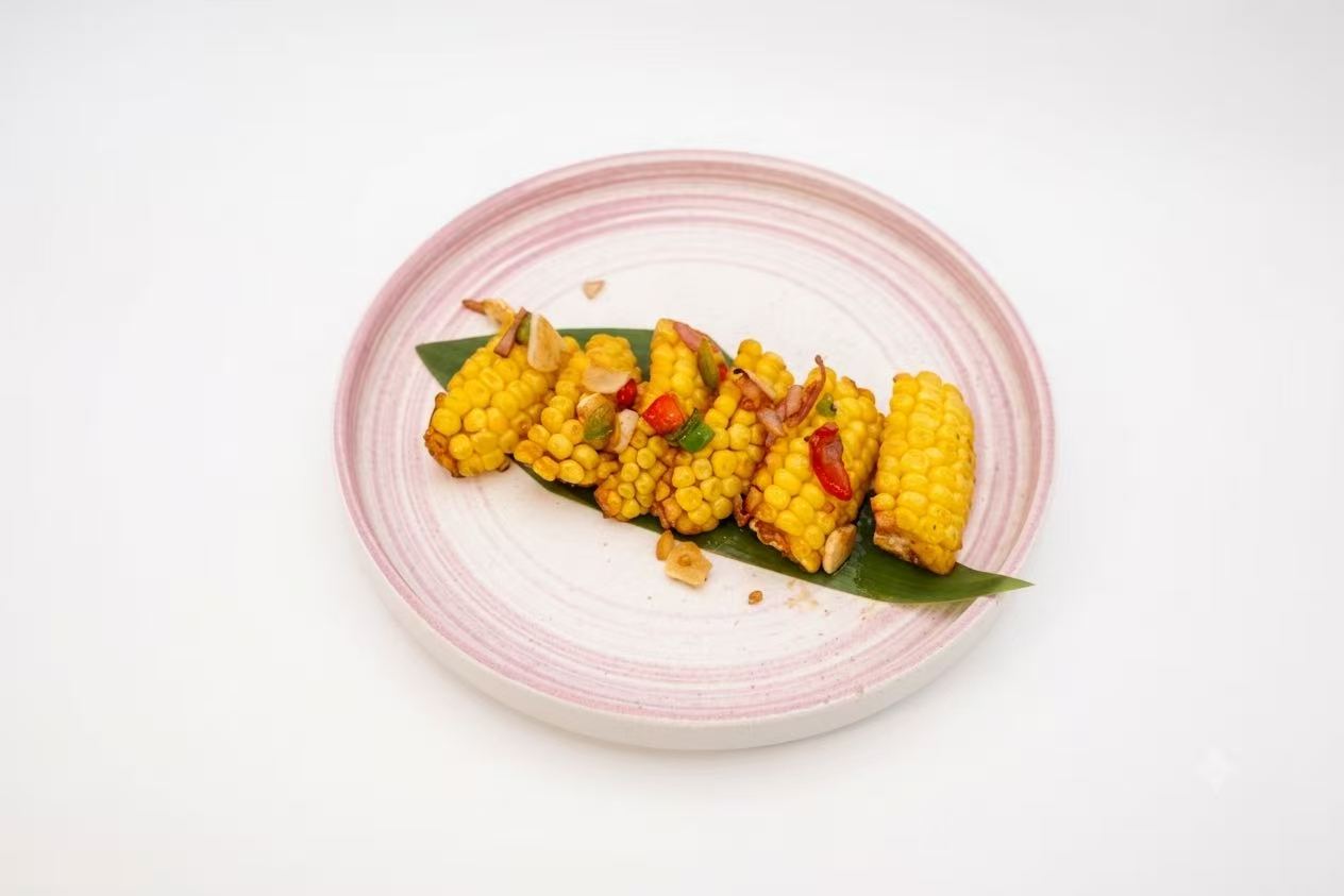 Garlic chili corn ribs